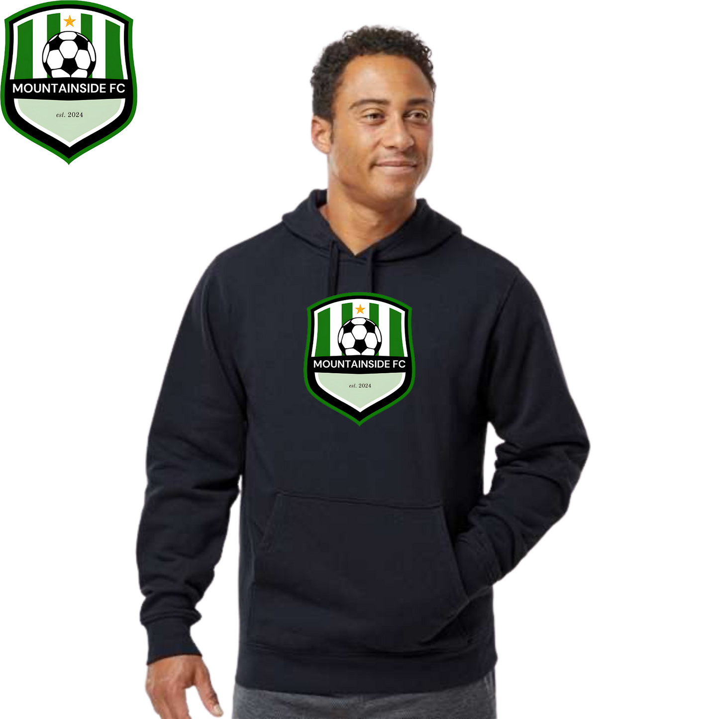 Unisex 60/40 Fleece Hooded Sweatshirt