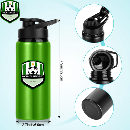 20oz Sports Aluminum Water Bottle