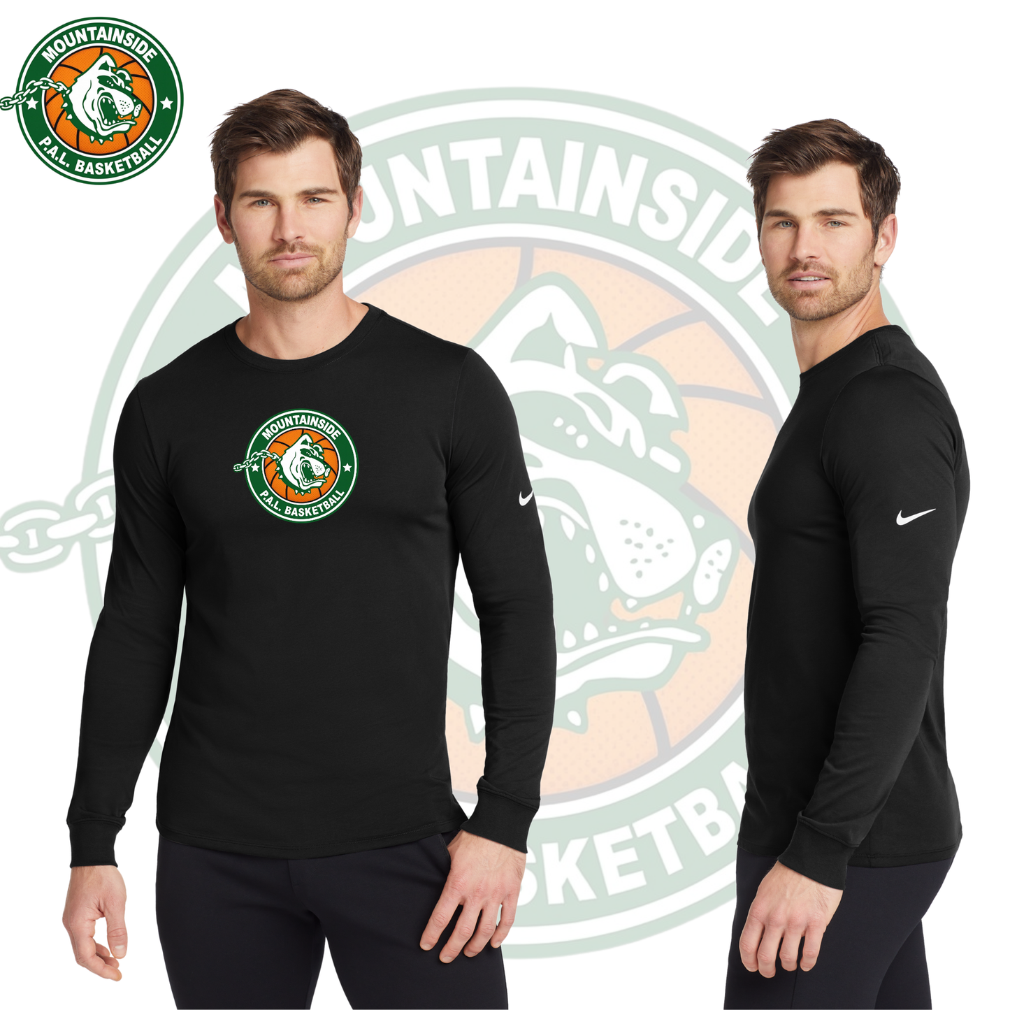 (PAL Logo) Nike Dri-FIT Cotton/Poly Long Sleeve Tee - UNISEX