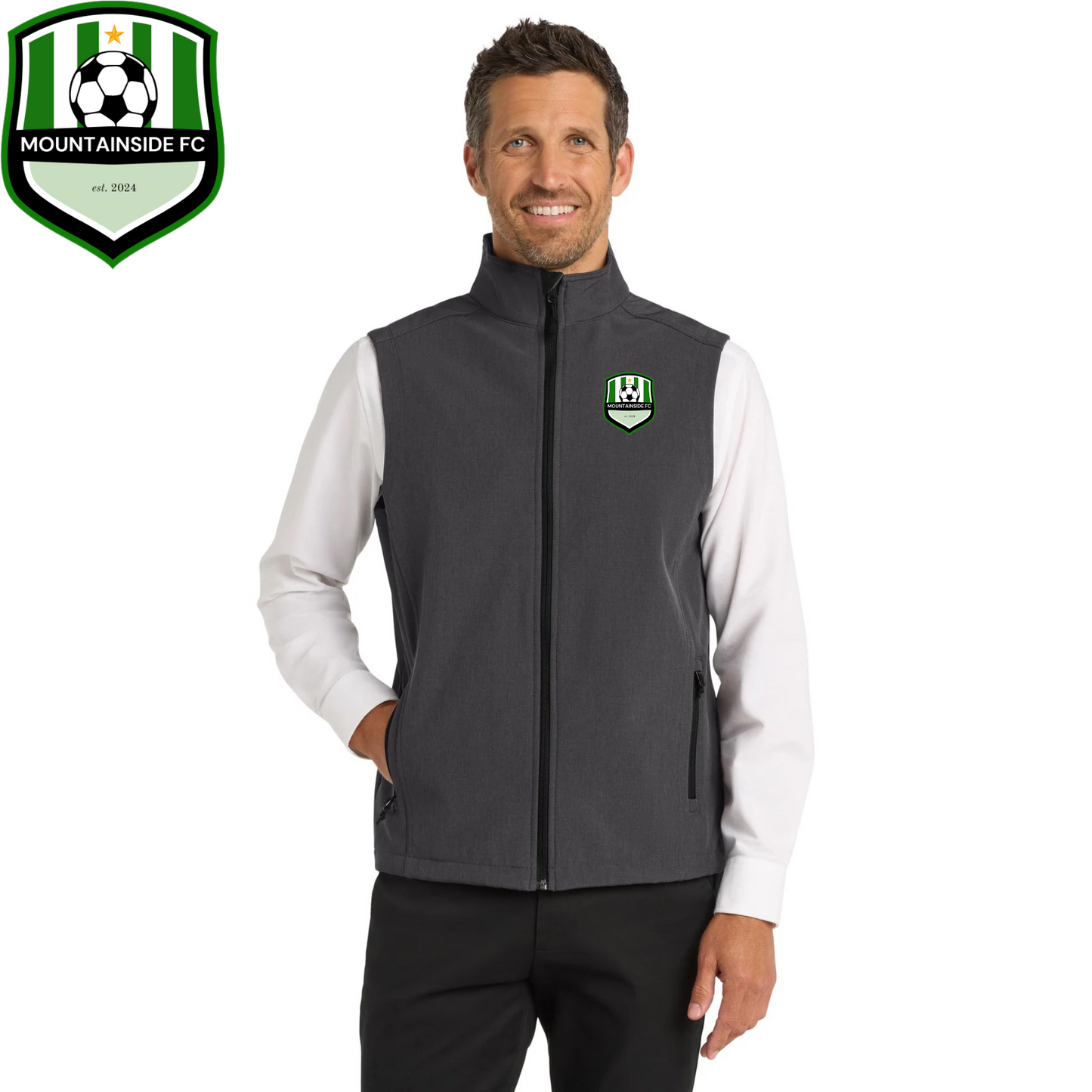 Core Soft Shell Vest w/ MFC Embroidered Logo