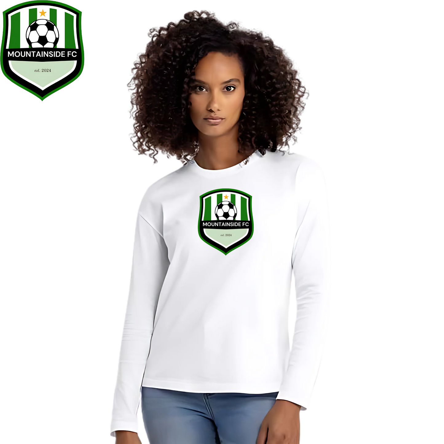 Women's Cotton Relaxed Long Sleeve T-Shirt