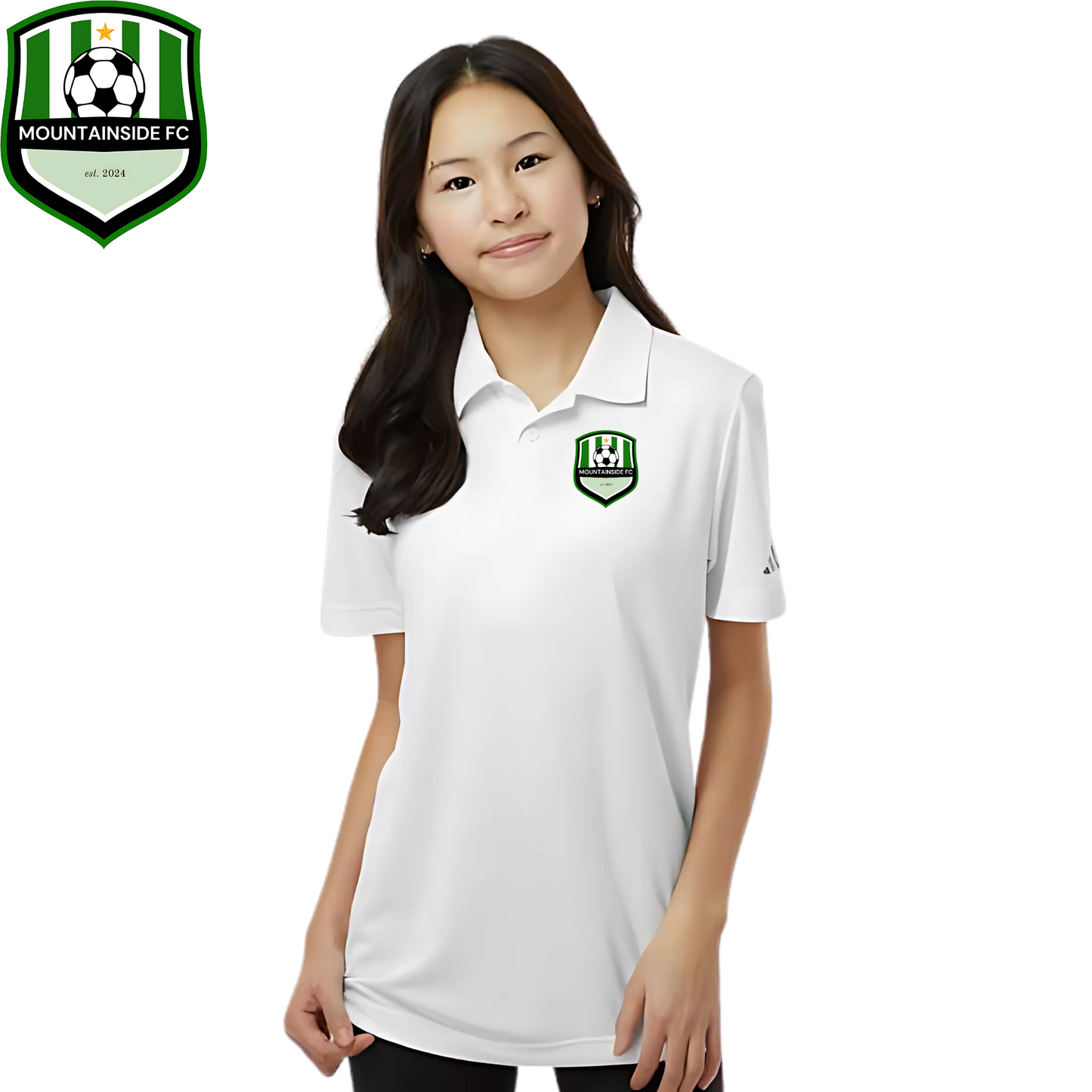 Adidas Youth Performance Polo w/ MFC Embroidery