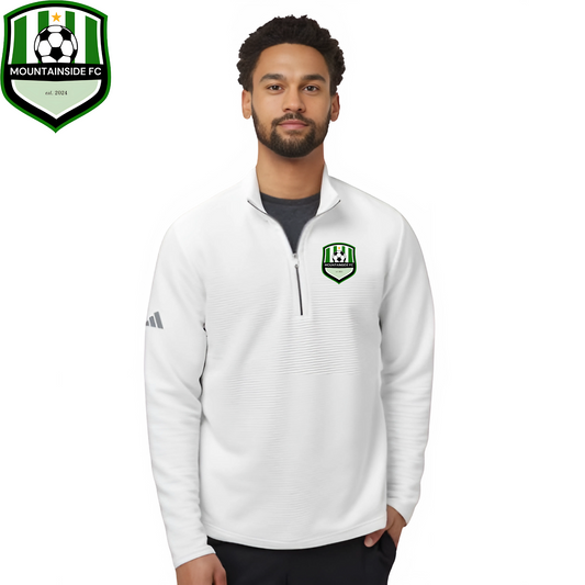 Adidas Men's Spacer Quarter-Zip Pullover w/ MFC Embroidery