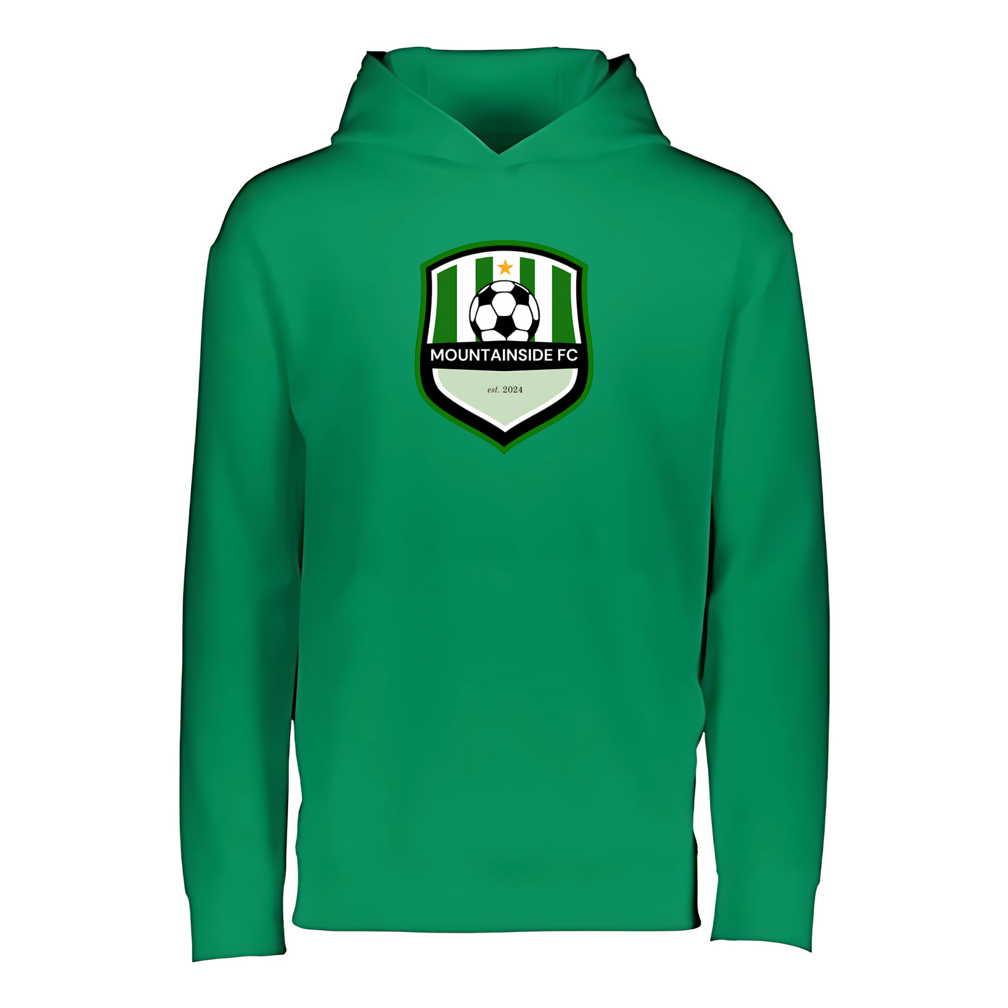 Youth Wicking Fleece Hooded Sweatshirt