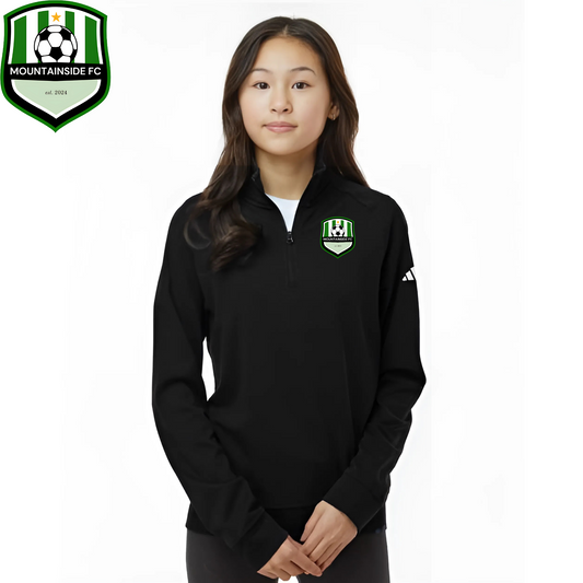 Adidas Youth Quarter-Zip Pullover w/ MFC Embroidery