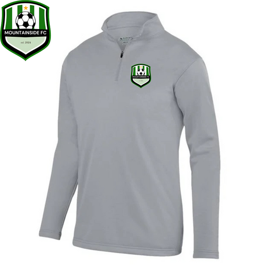 Youth Wicking Fleece Quarter-Zip Pullover