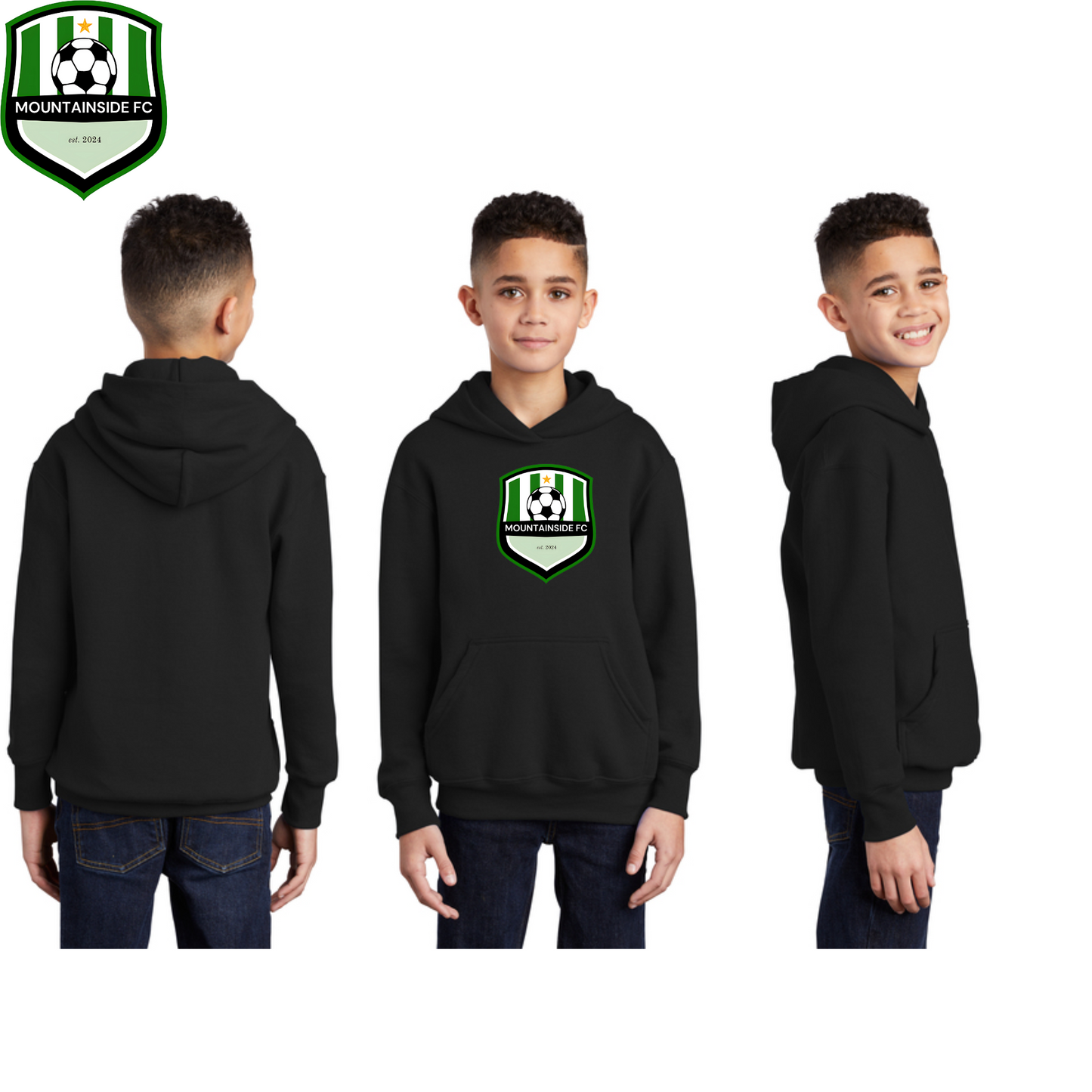 Youth Core Fleece Pullover Hooded Sweatshirt