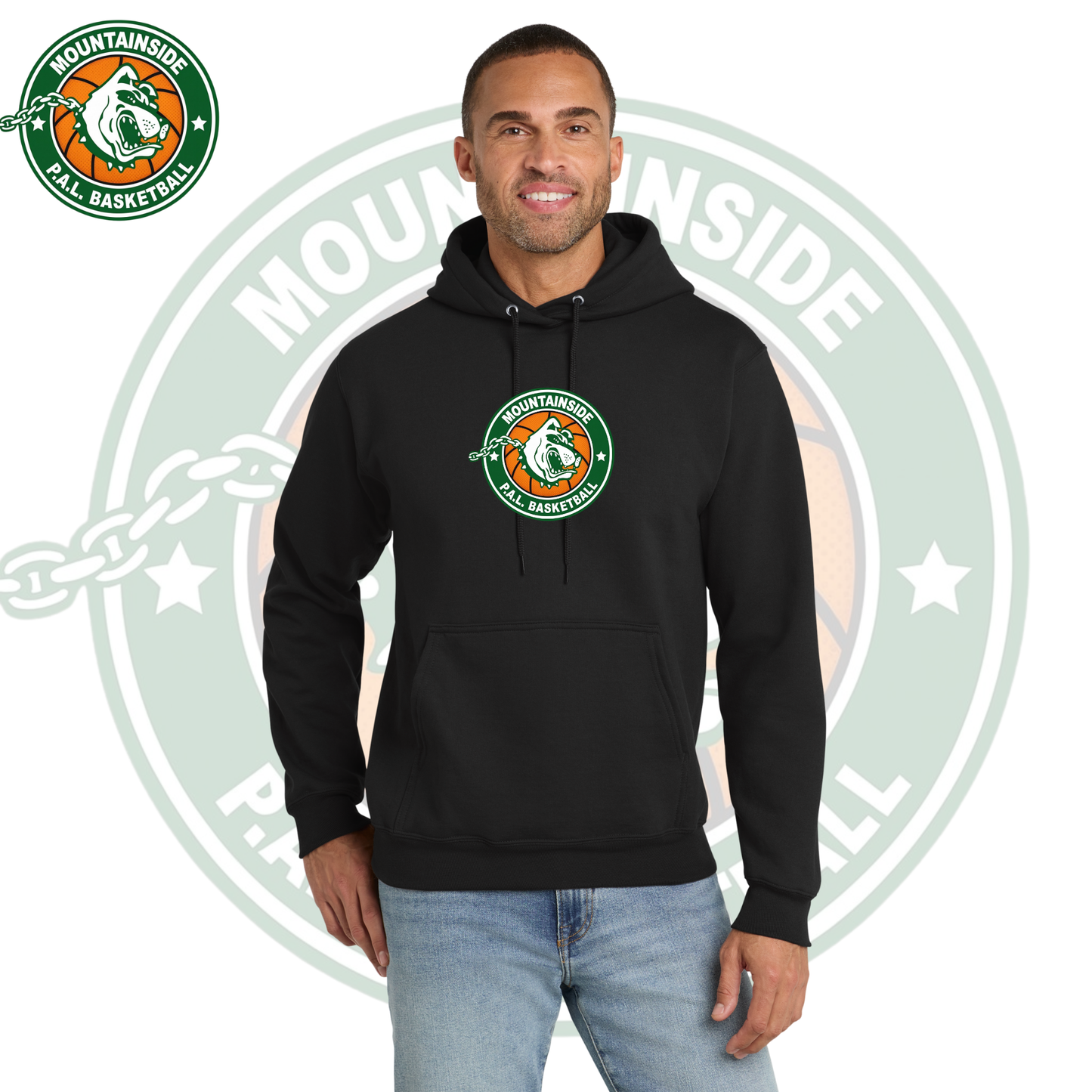 (PAL Logo) Essential Fleece Pullover Hooded Sweatshirt