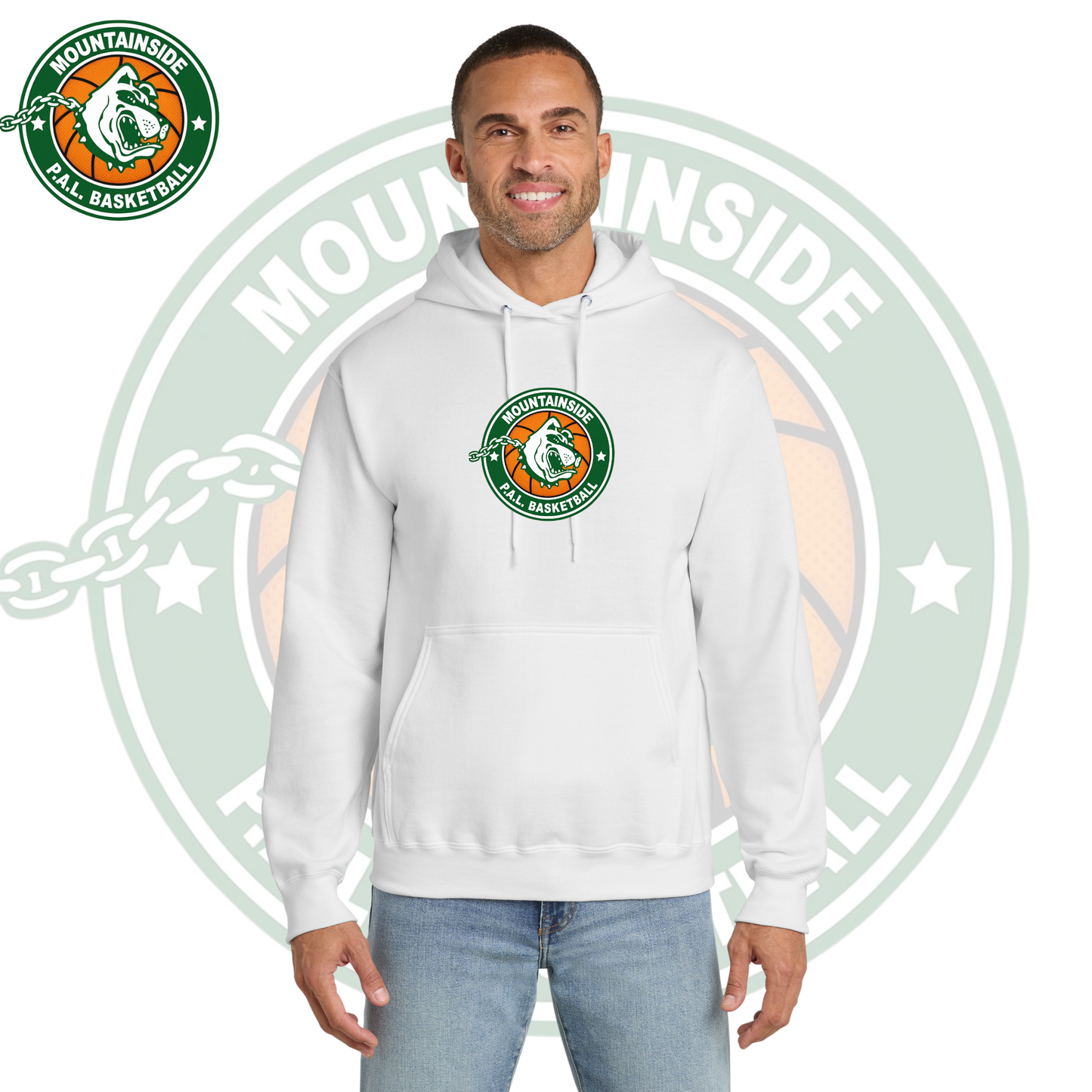 (PAL Logo) Essential Fleece Pullover Hooded Sweatshirt