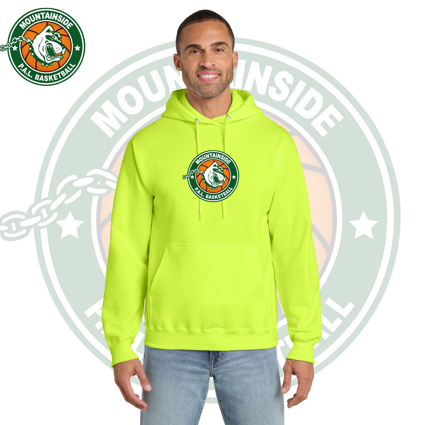 (PAL Logo) Essential Fleece Pullover Hooded Sweatshirt