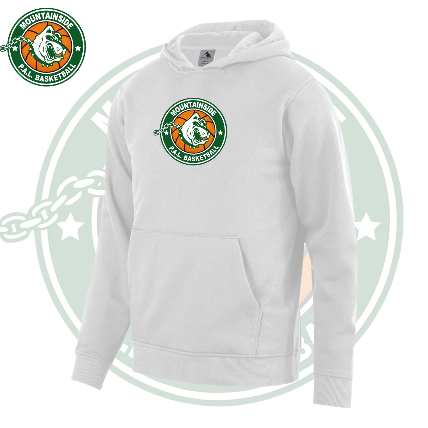 (PAL Logo) Youth 60/40 Fleece Hooded Sweatshirt