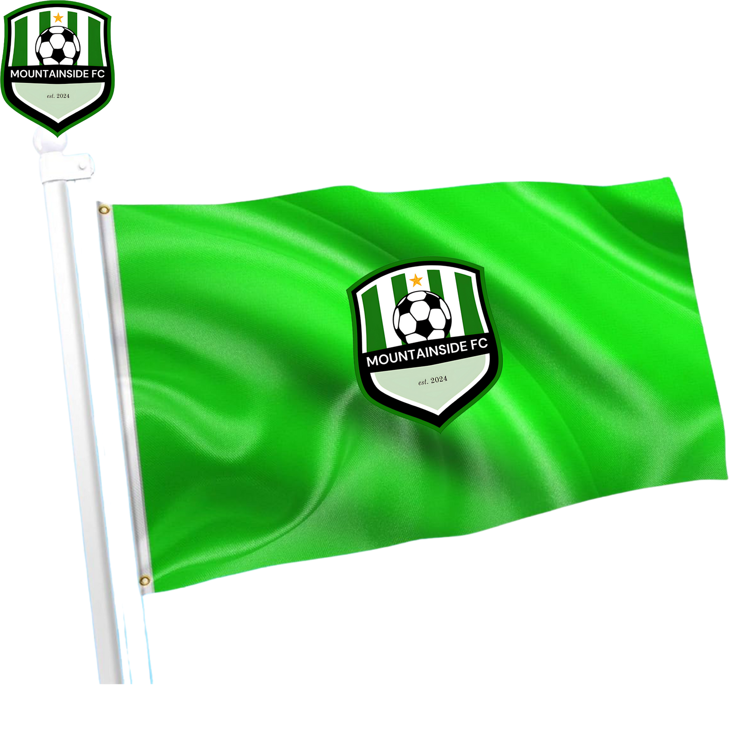 Two Side MFC Team Flag 2X3 Feet