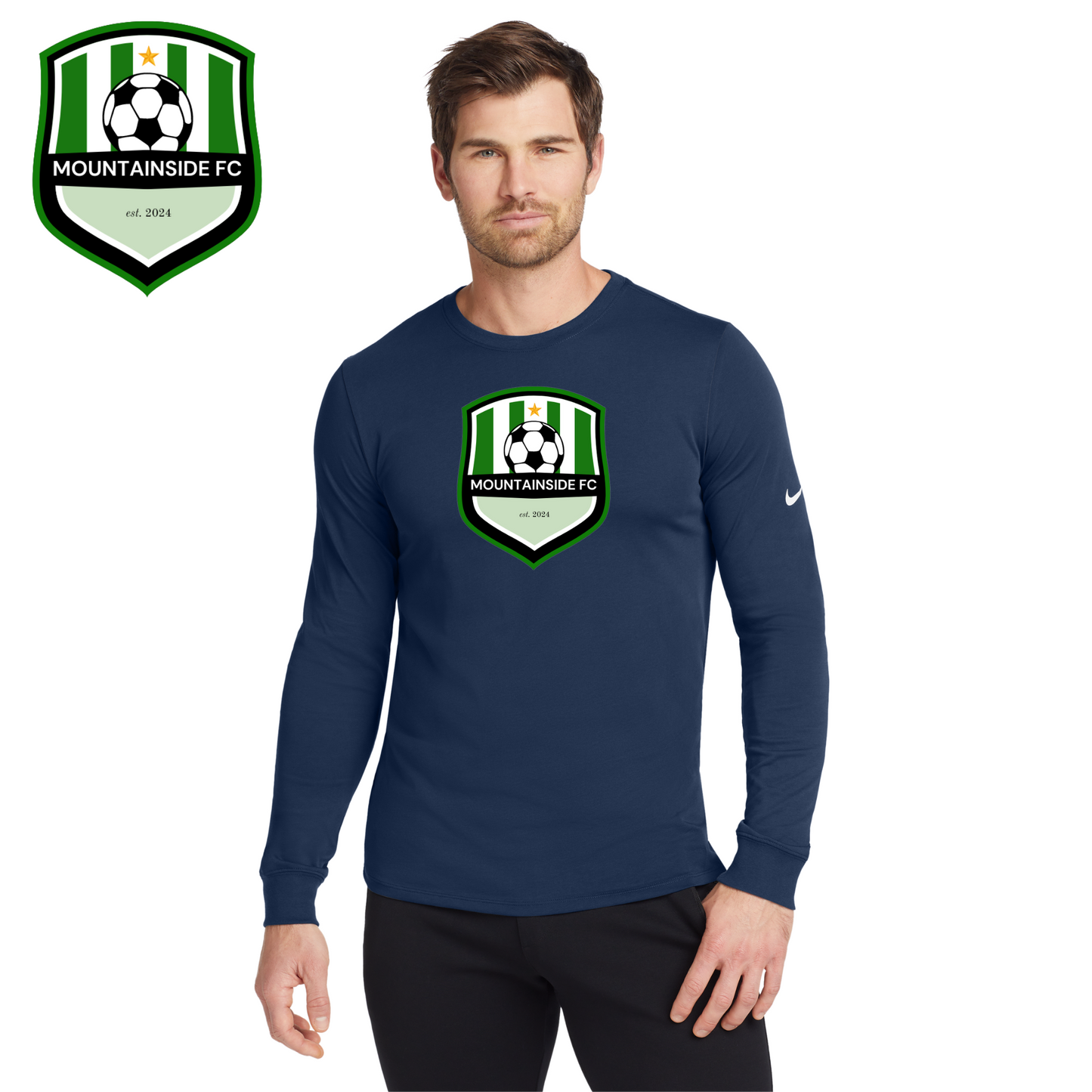 Nike Dri-FIT Cotton/Poly Long Sleeve Tee - UNISEX
