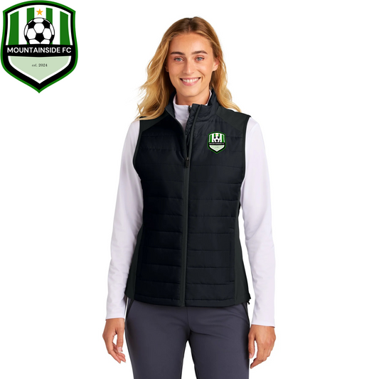 Women's Teknical Hybrid Vest W/ MFC Embroidered Logo