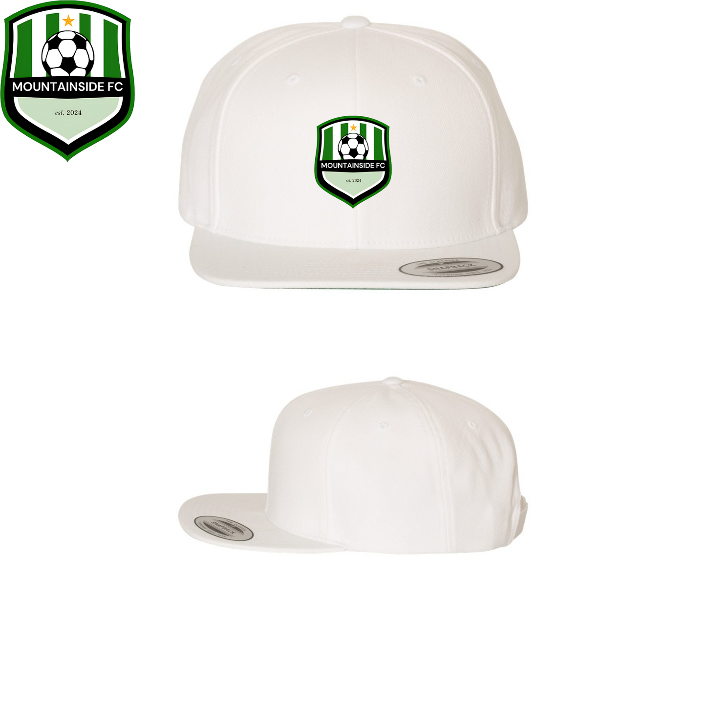 Premium Flat Bill Snapback Cap