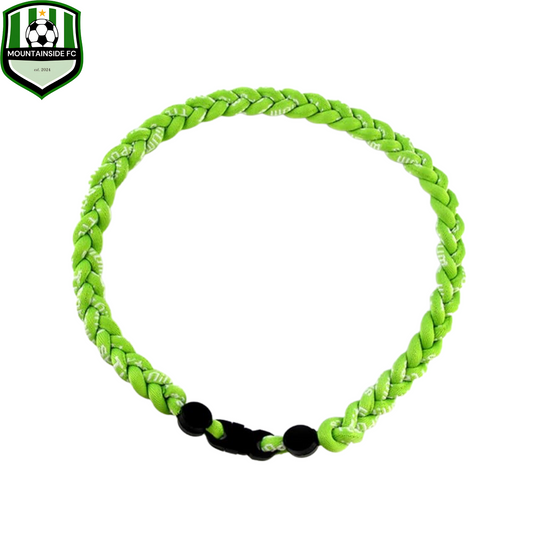 18" One Colors Fashion Three Braided Rope Tornado Necklace