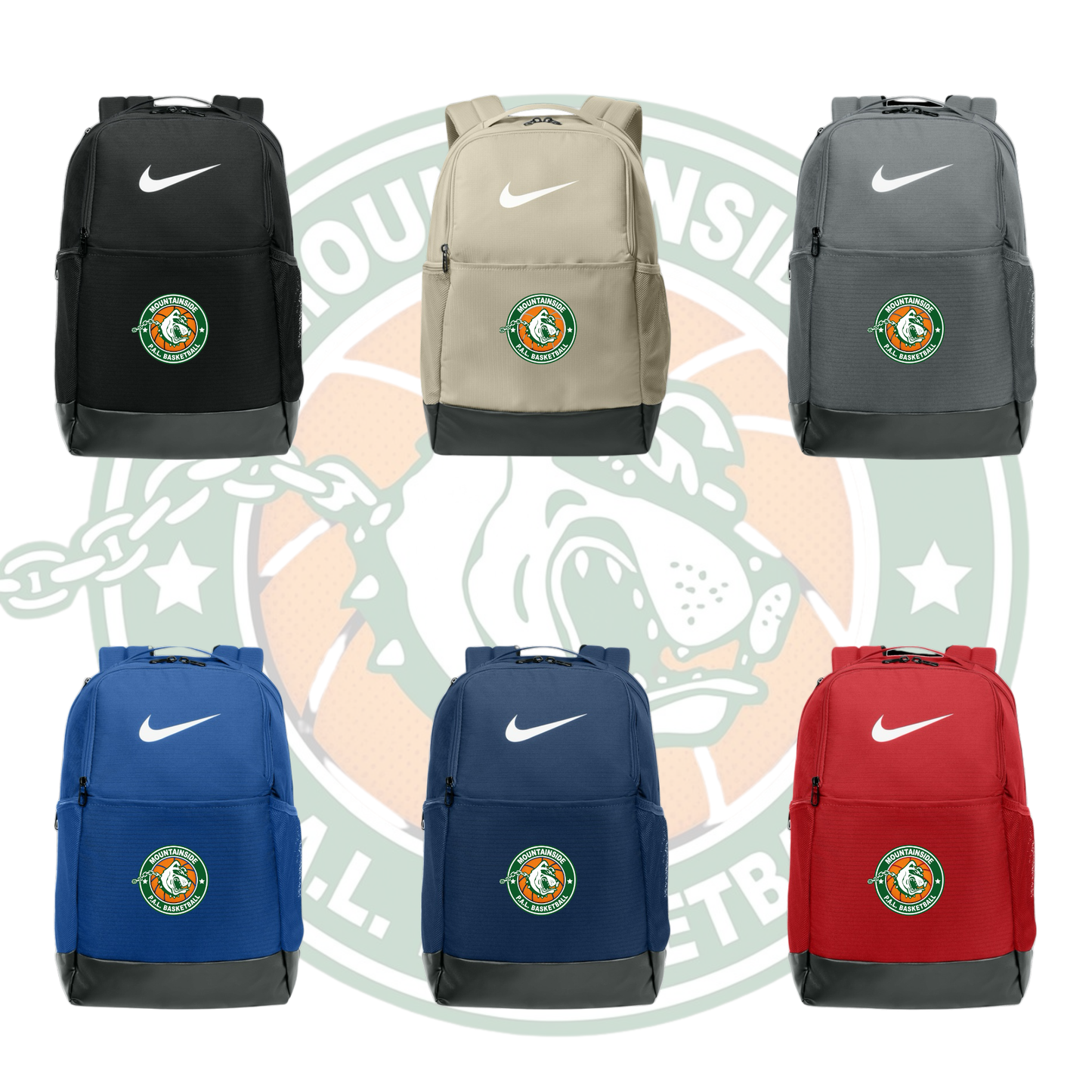 (PAL Logo) Nike Brasilia Medium Backpack