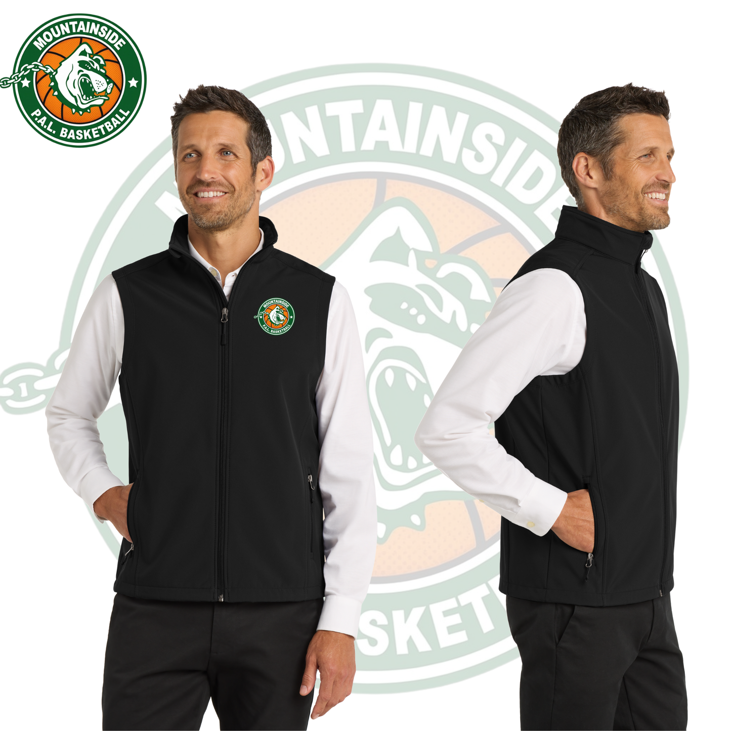 (PAL Logo) Embroidered Core Soft Shell Vest