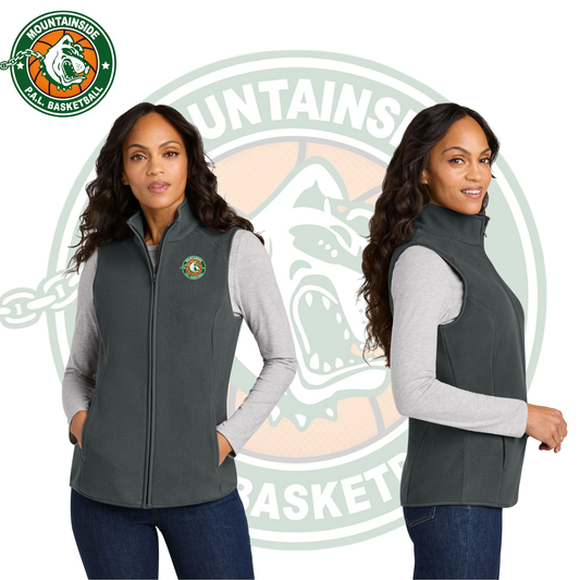 (PAL Logo) Embroidered Women's C-FREE ®  Fleece Vest