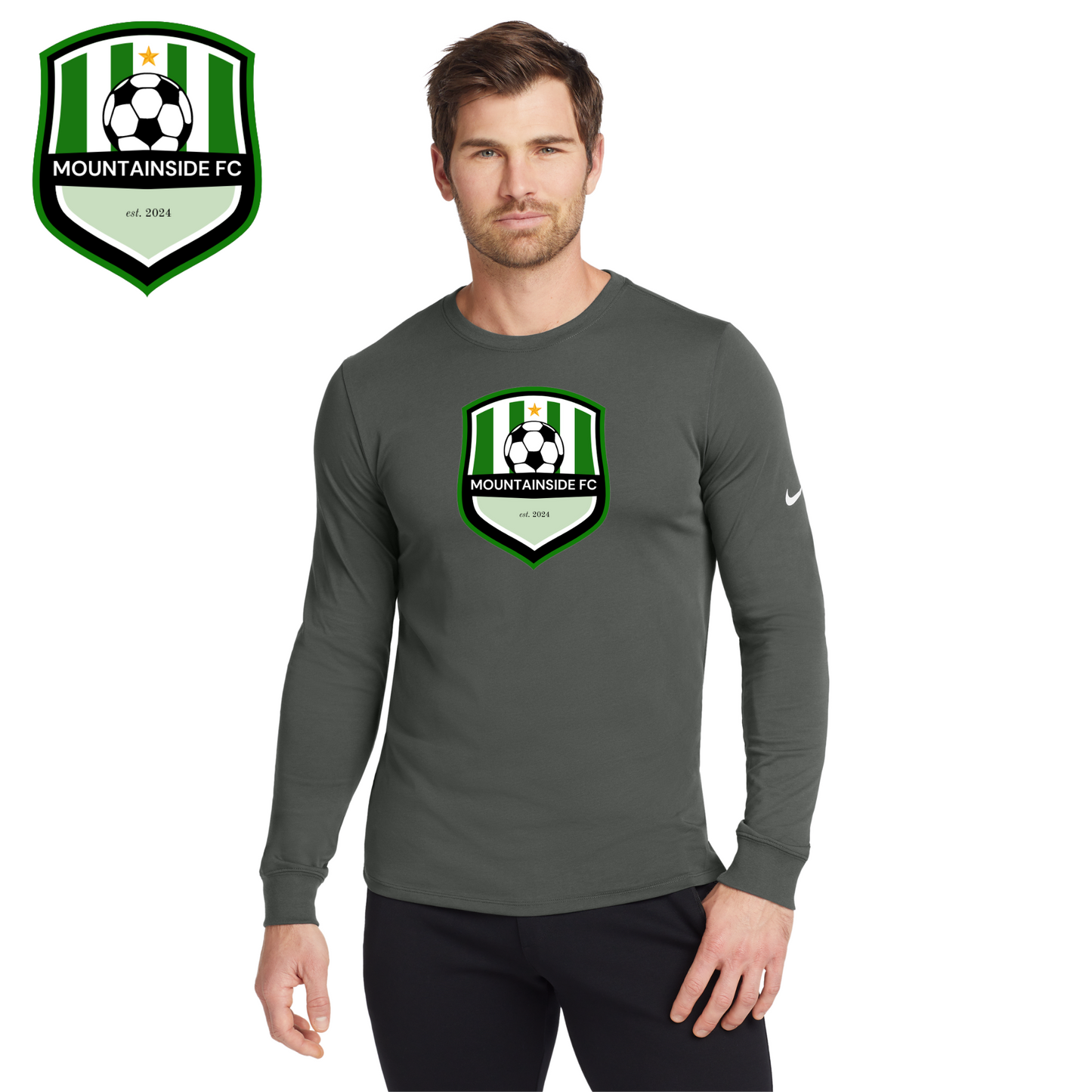 Nike Dri-FIT Cotton/Poly Long Sleeve Tee - UNISEX
