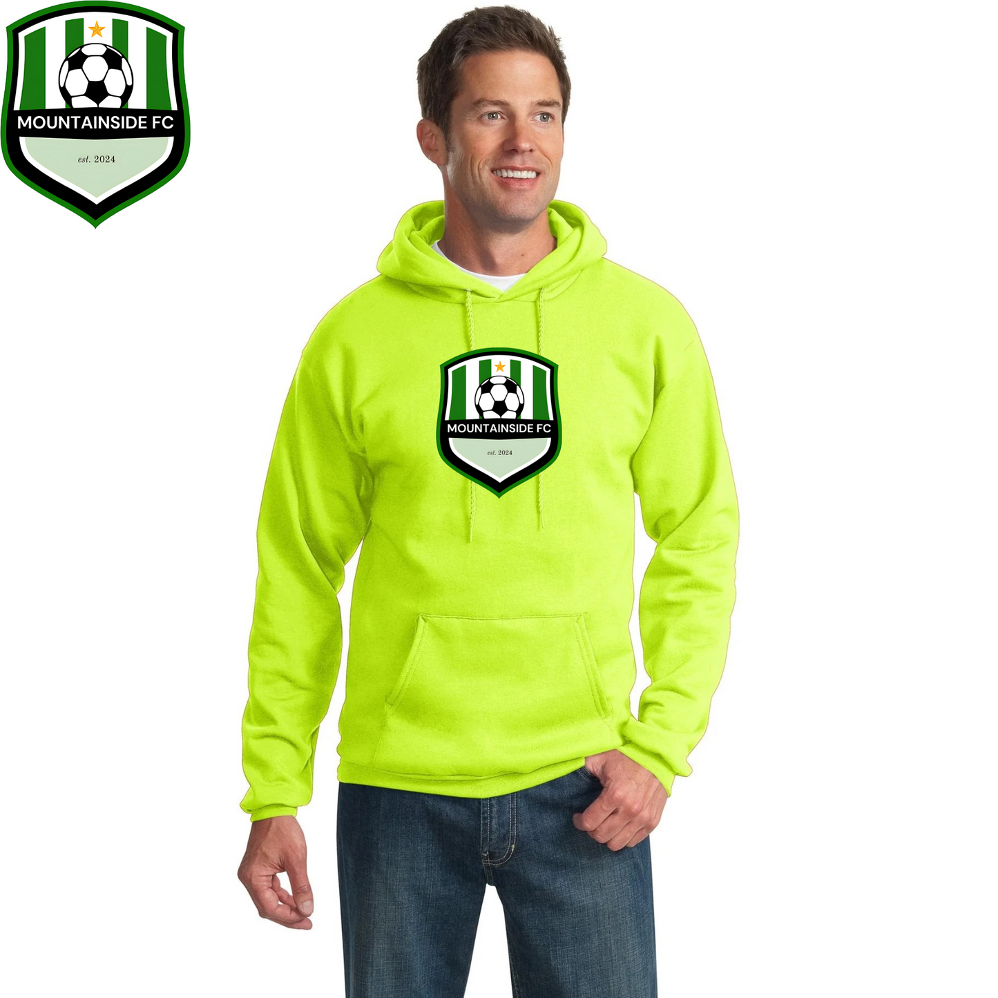 Essential Fleece Pullover Hooded Sweatshirt