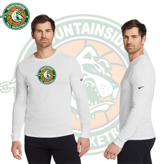 (PAL Logo) Nike Dri-FIT Cotton/Poly Long Sleeve Tee - UNISEX