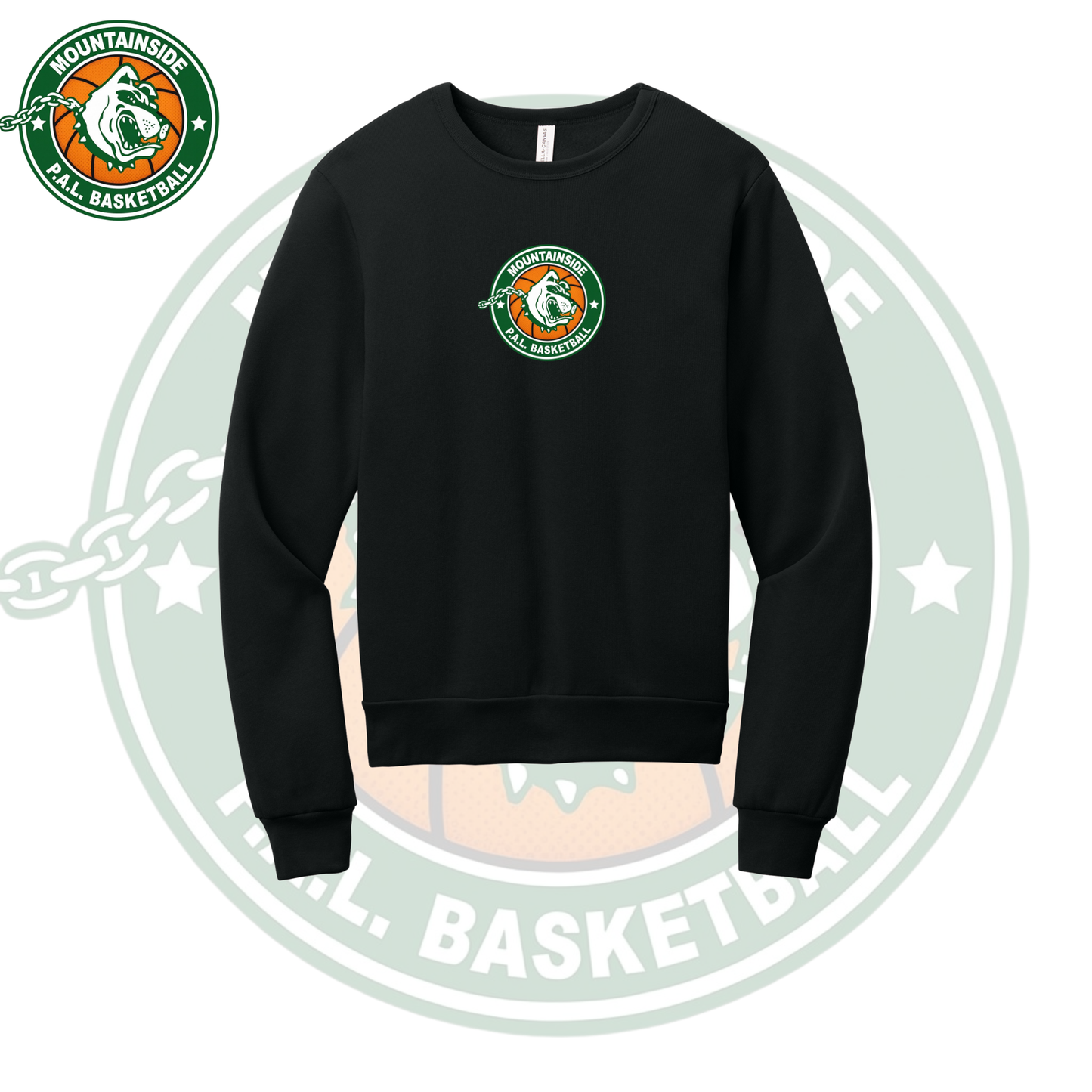 (PAL Logo) Unisex Sponge Fleece Classic Crewneck Sweatshirt