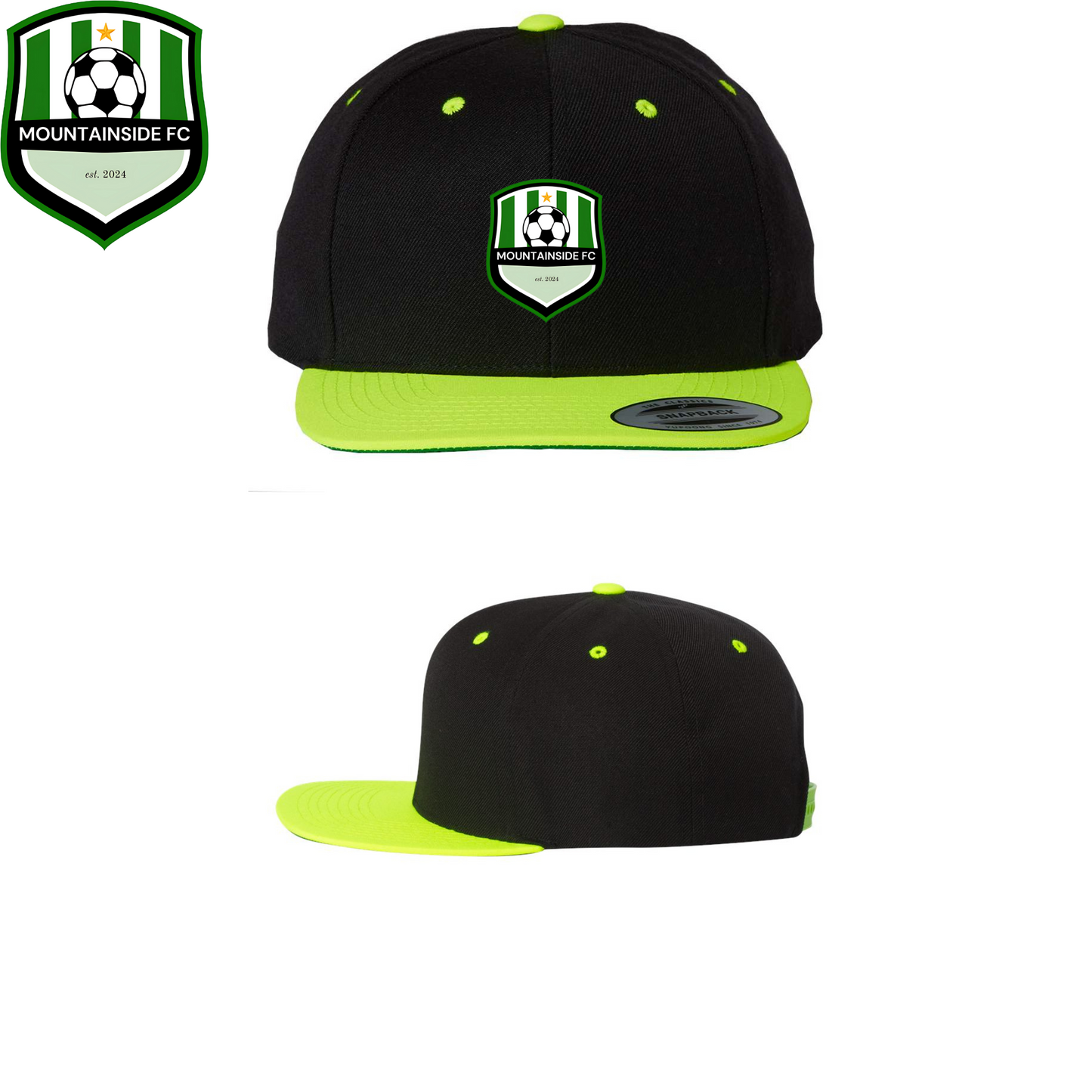 Premium Flat Bill Snapback Cap