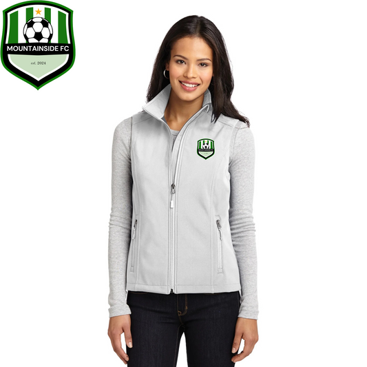 Women's Core Soft Shell Vest w/ MFC Embroidered Logo