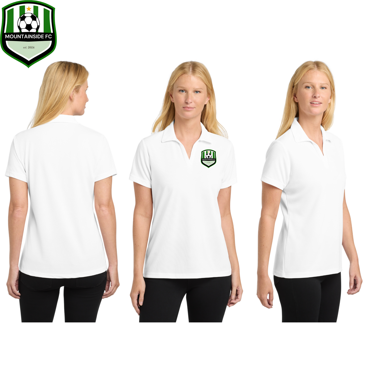 Women's PosiCharge ®  RacerMesh ®  Polo