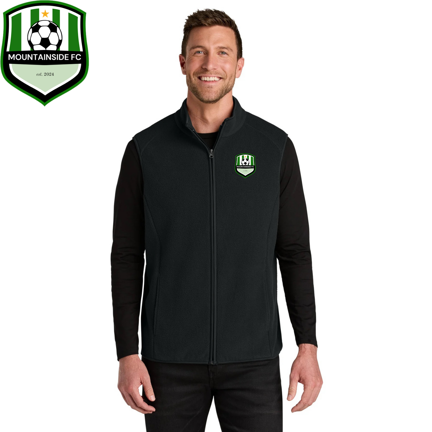 C-FREE ®  Fleece Vest w/ MFC Embroidered Logo