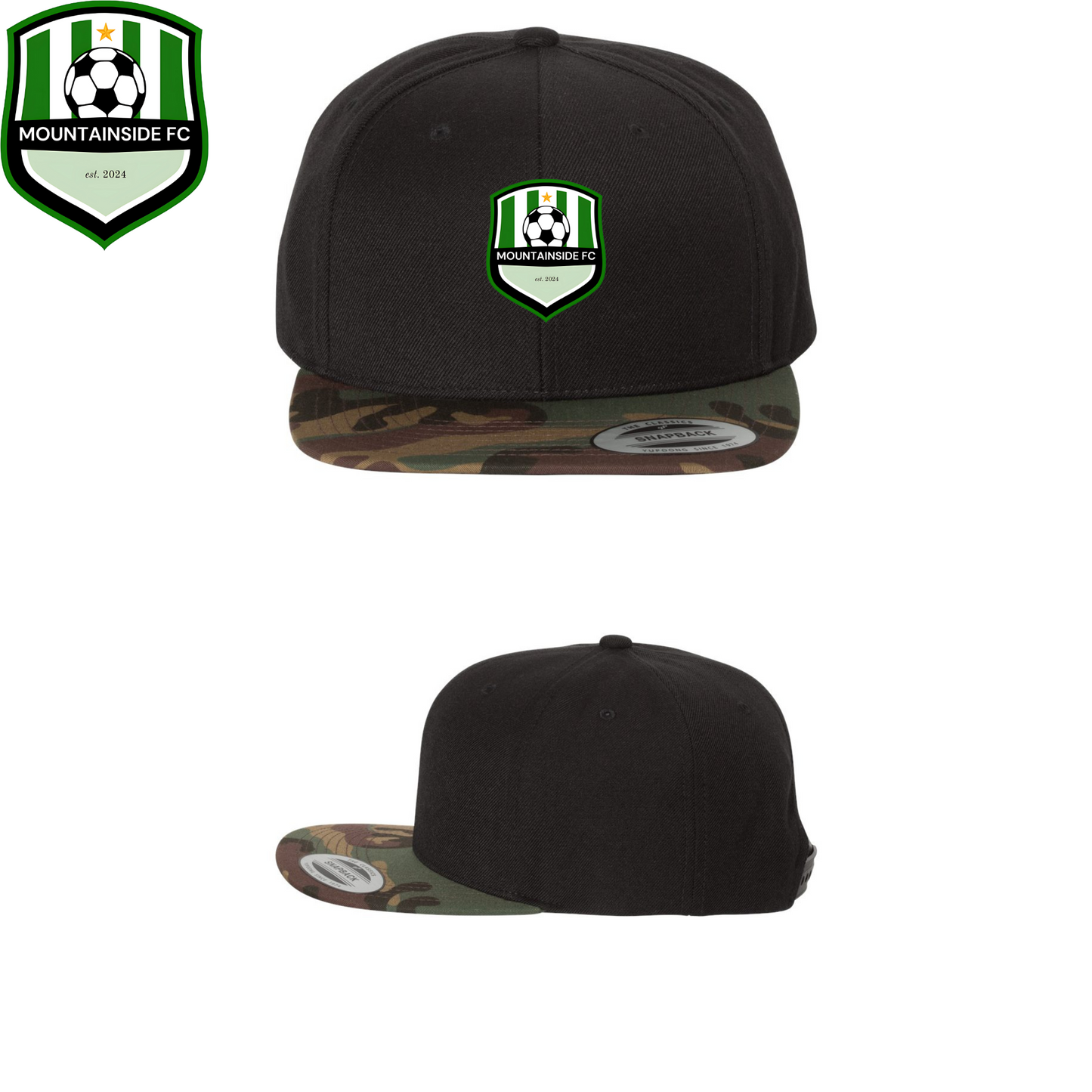Premium Flat Bill Snapback Cap