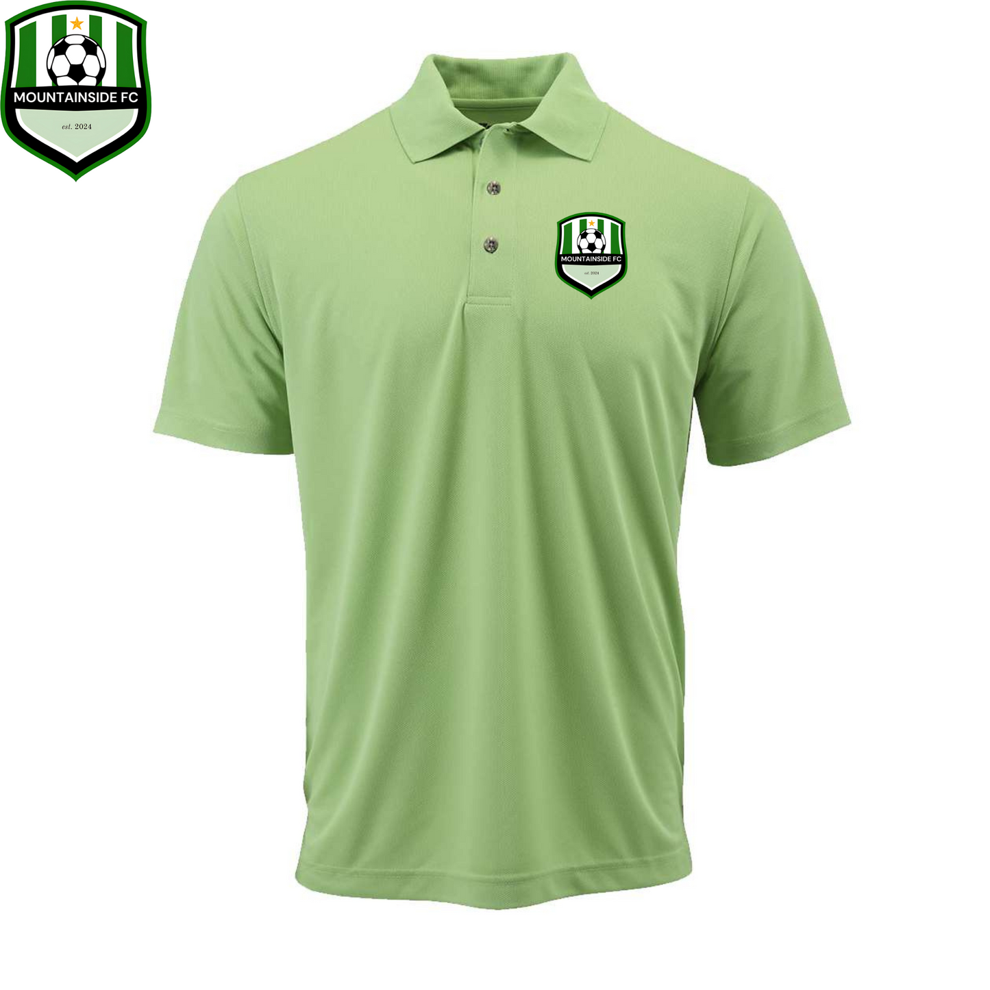 Youth Saratoga Performance Mini Mesh Polo