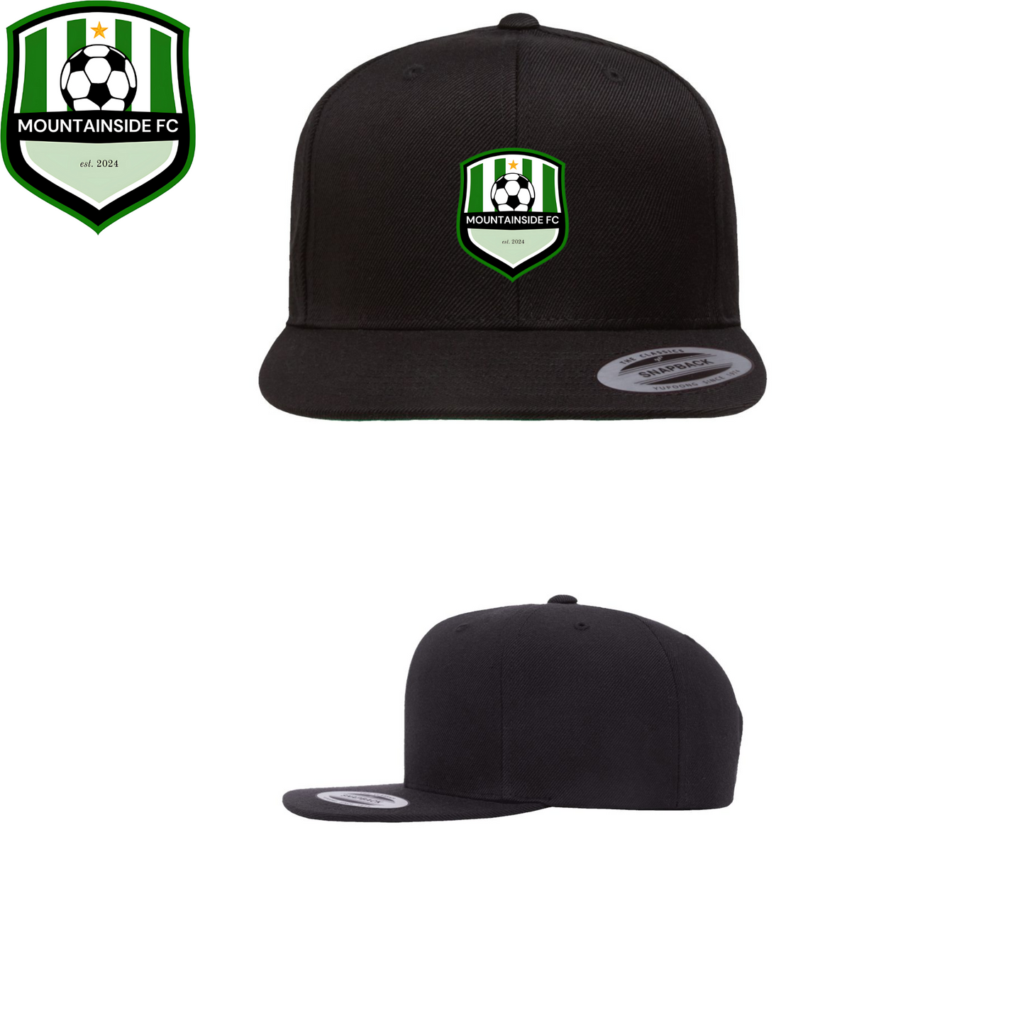 Premium Flat Bill Snapback Cap