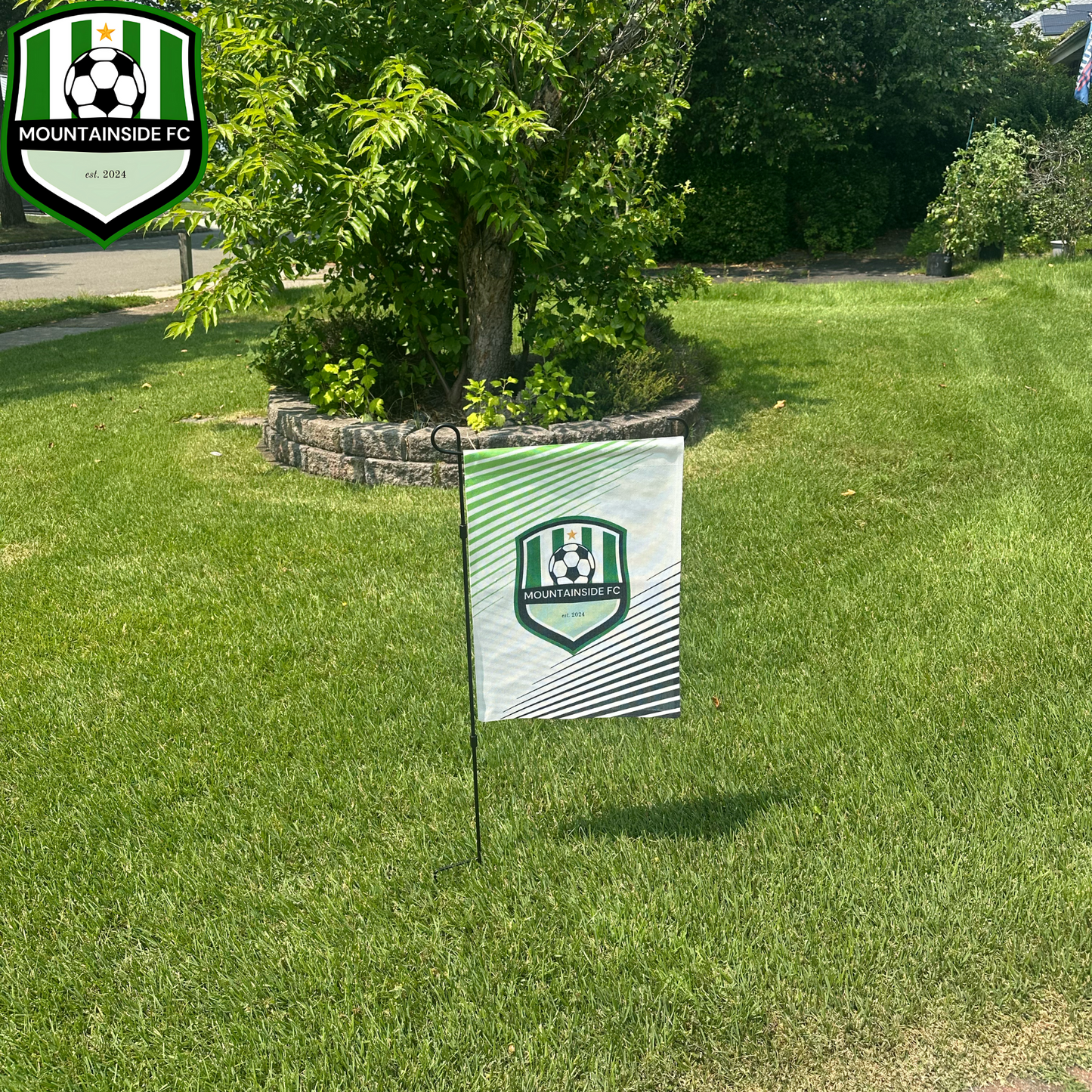 MFC Team Garden Flag (stand included)