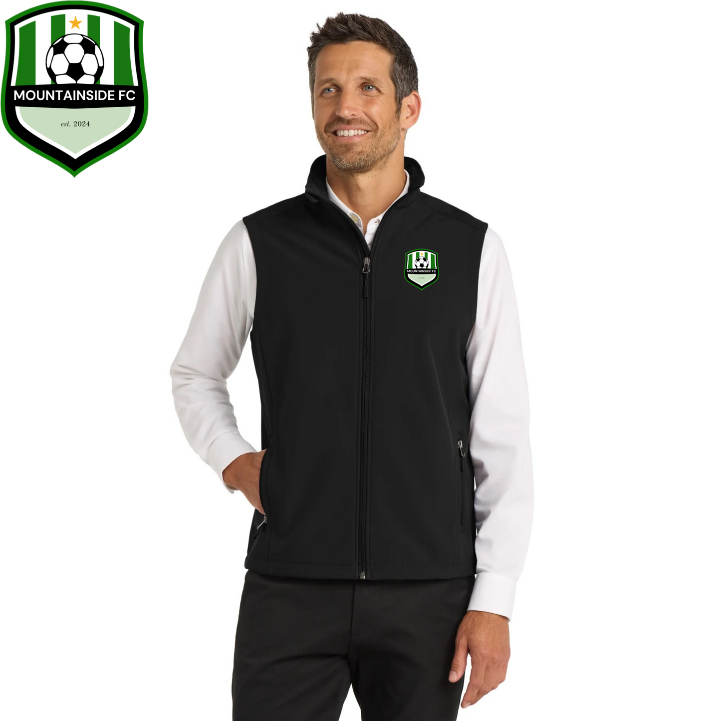 Core Soft Shell Vest w/ MFC Embroidered Logo