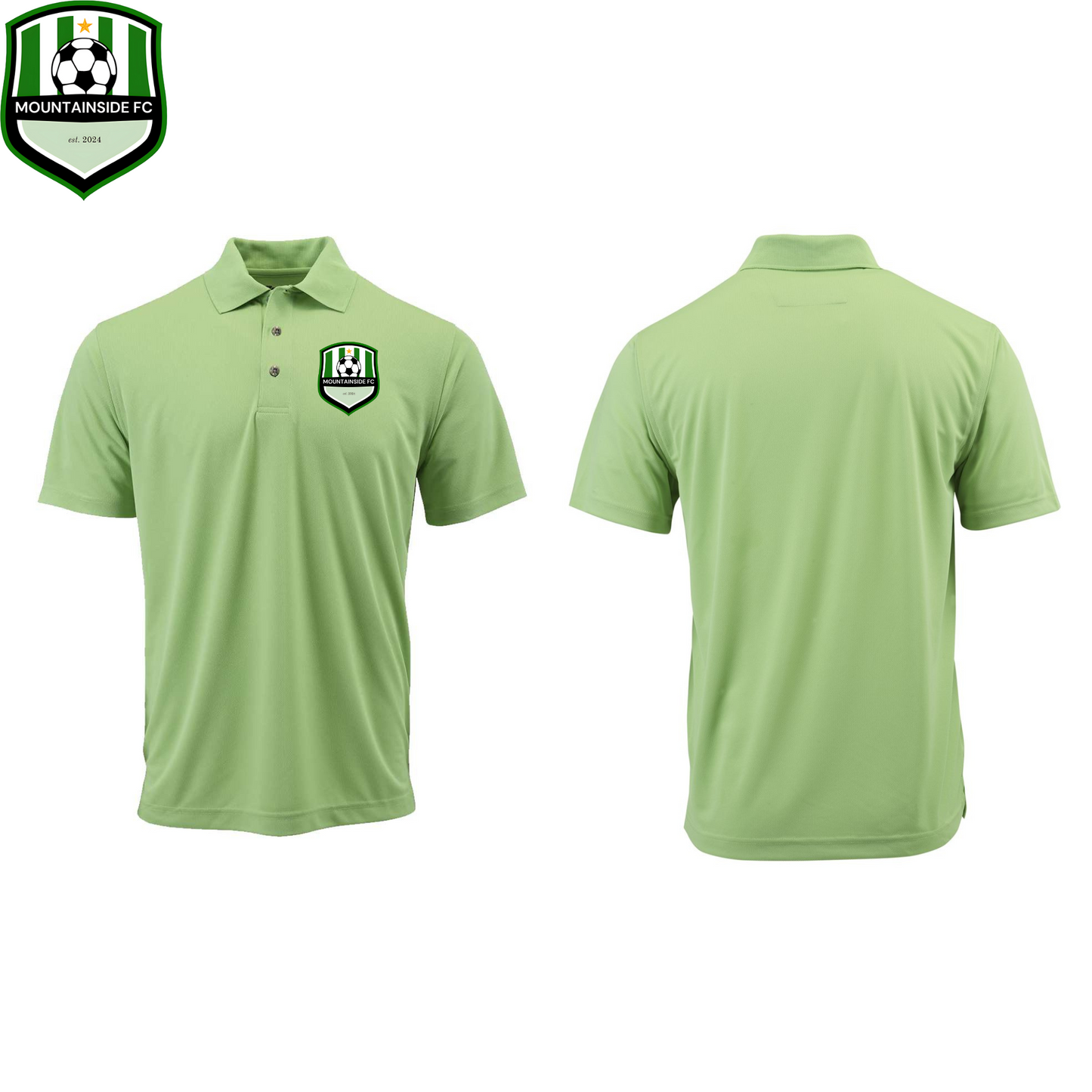 Youth Saratoga Performance Mini Mesh Polo