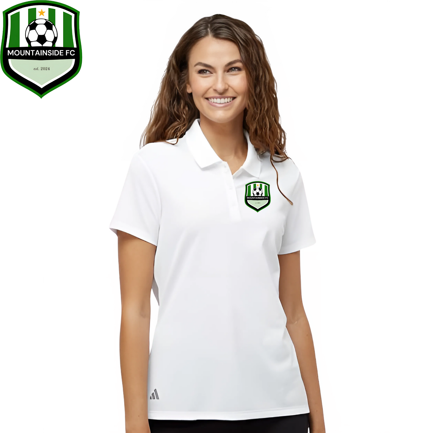 Adidas Women's Basic Sport Polo w/ MFC Embroidery