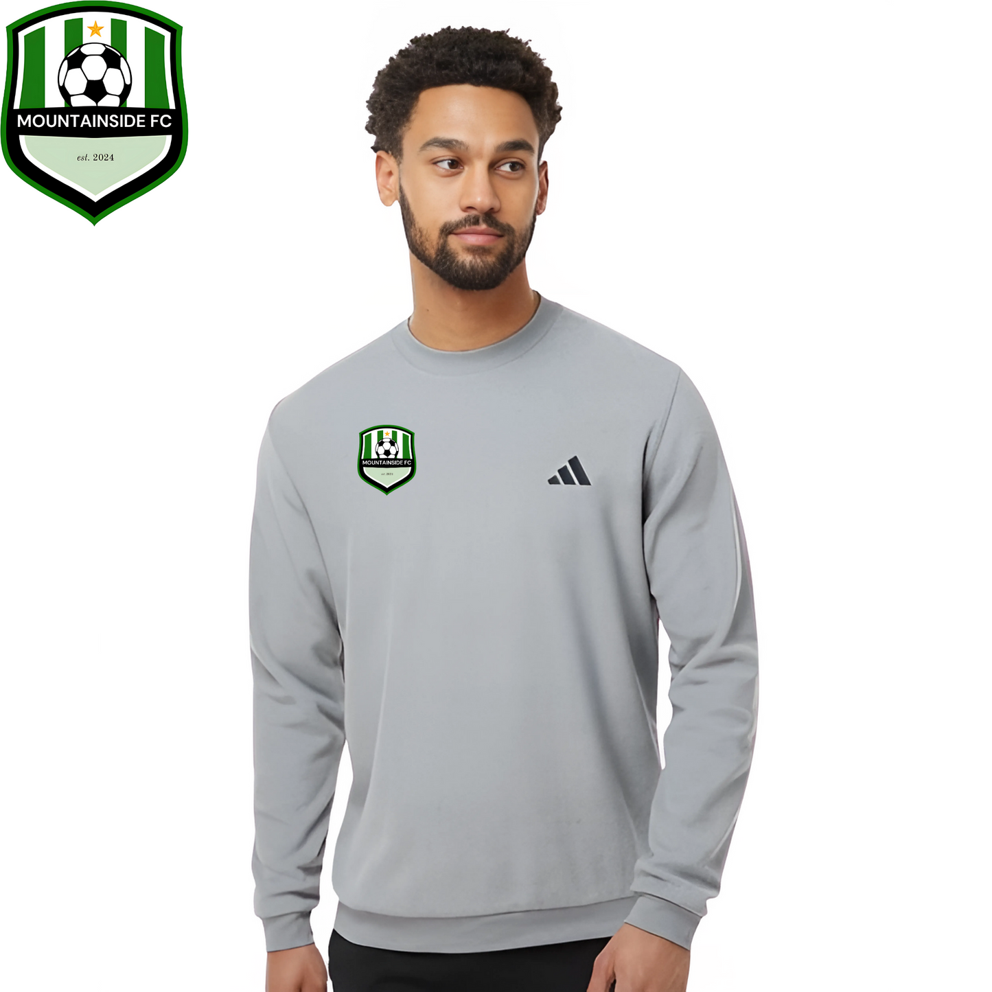 Adidas Men's Crewneck Sweatshirt w/ MFC Embroidery