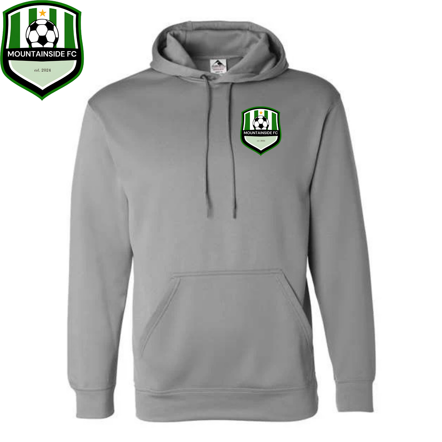 Men's Wicking Fleece Hooded Sweatshirt