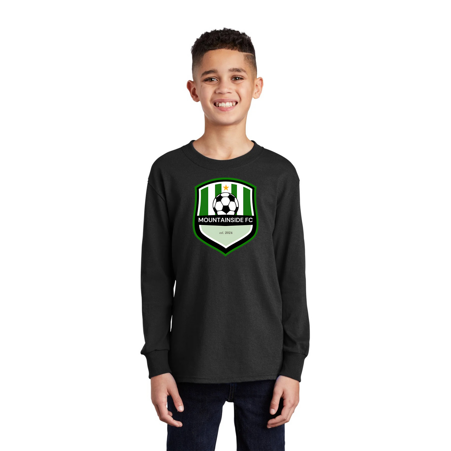 Youth Long Sleeve Core Cotton Tee
