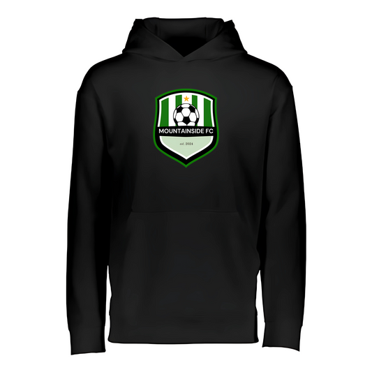 Youth Wicking Fleece Hooded Sweatshirt