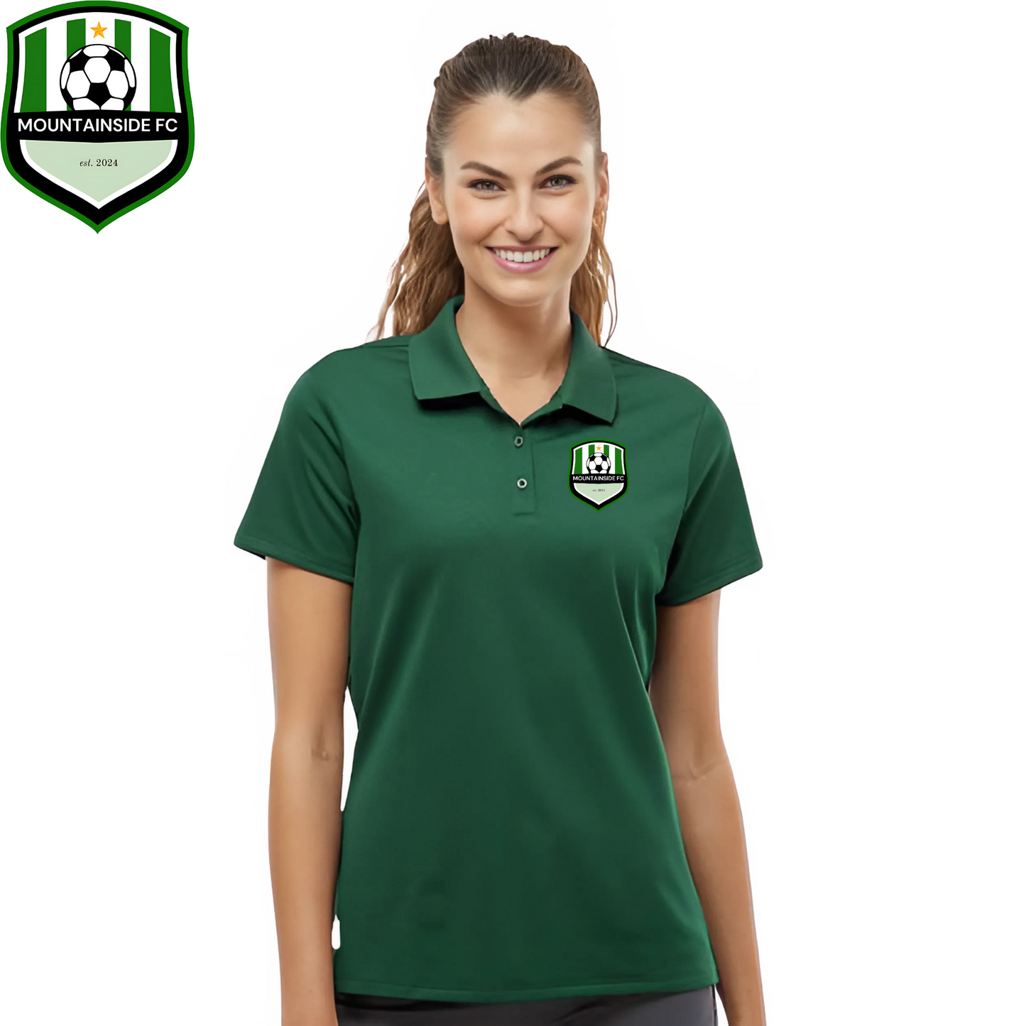 Adidas Women's Basic Sport Polo w/ MFC Embroidery