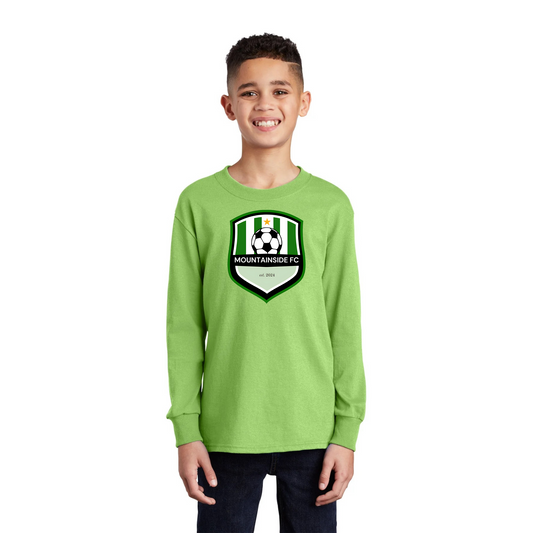 Youth Long Sleeve Core Cotton Tee