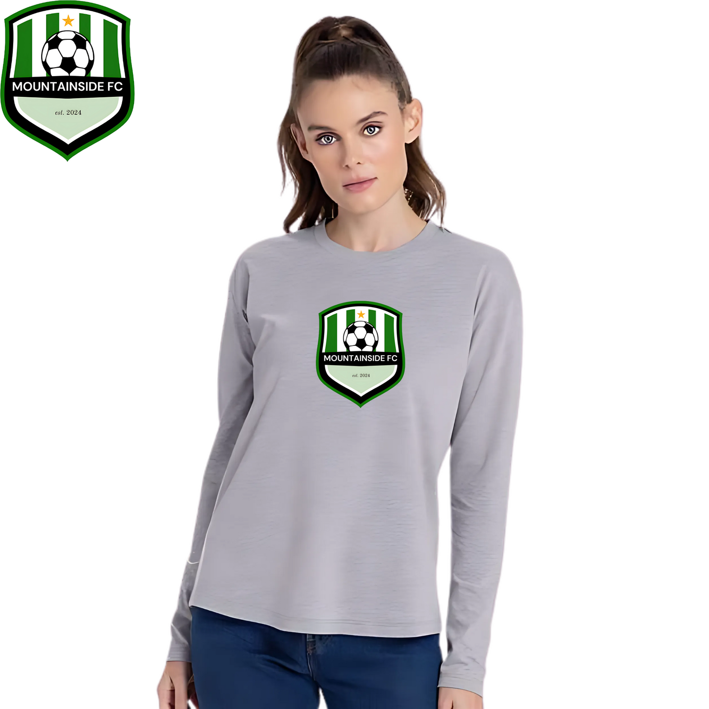 Women's Cotton Relaxed Long Sleeve T-Shirt