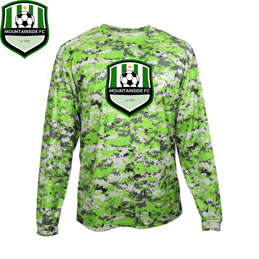 Youth Digital Camo Long Sleeve T-Shirt