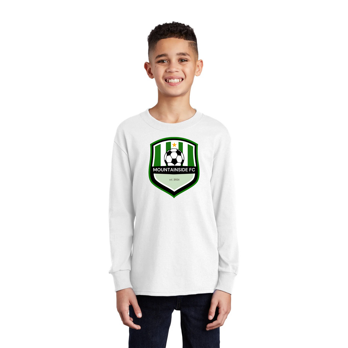 Youth Long Sleeve Core Cotton Tee