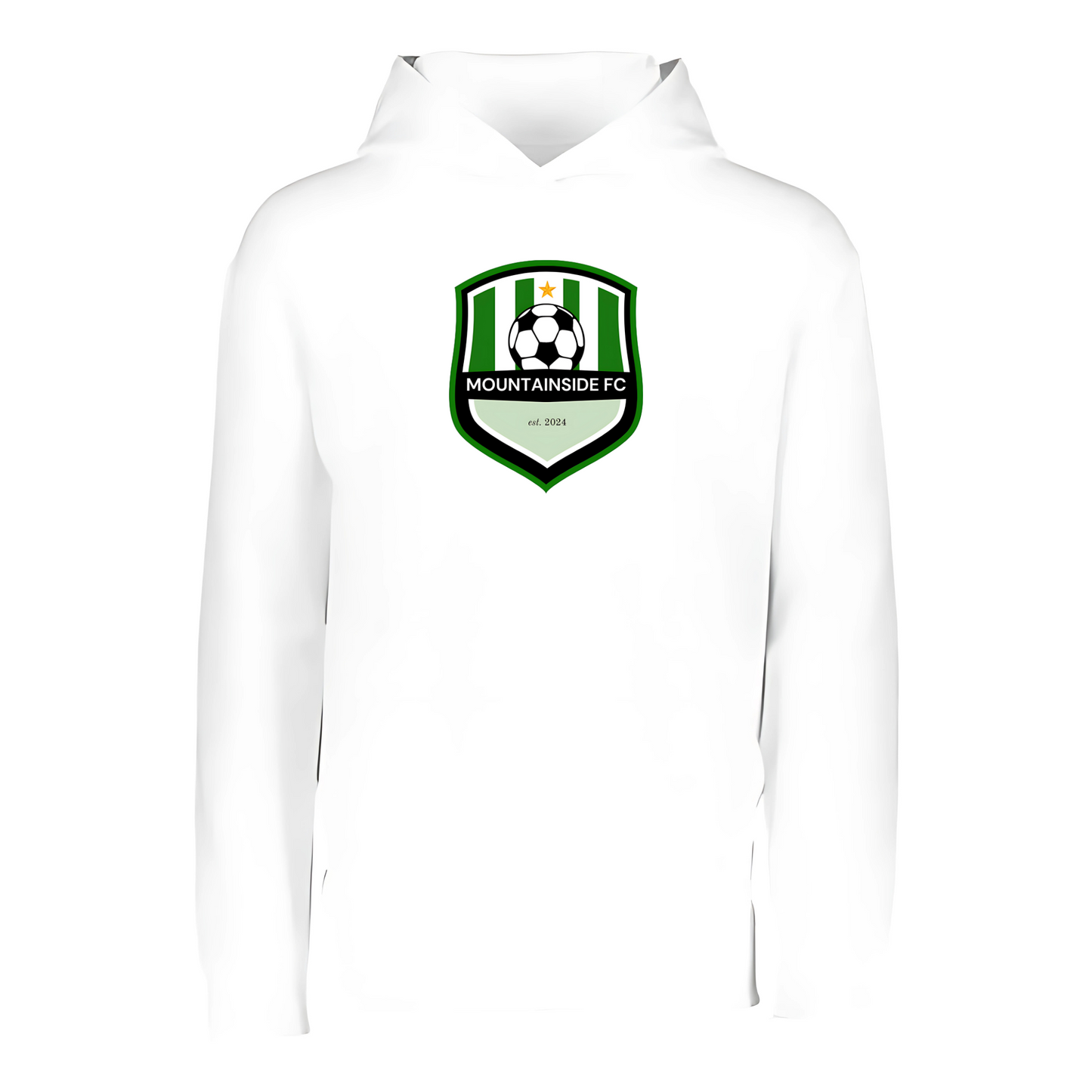 Youth Wicking Fleece Hooded Sweatshirt